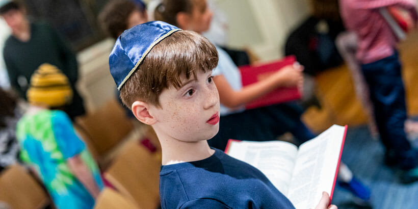 little boy - siddur