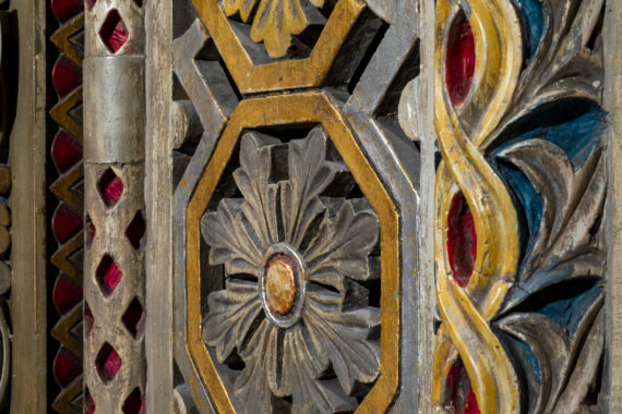 ornate designs at b'nai jeshurun